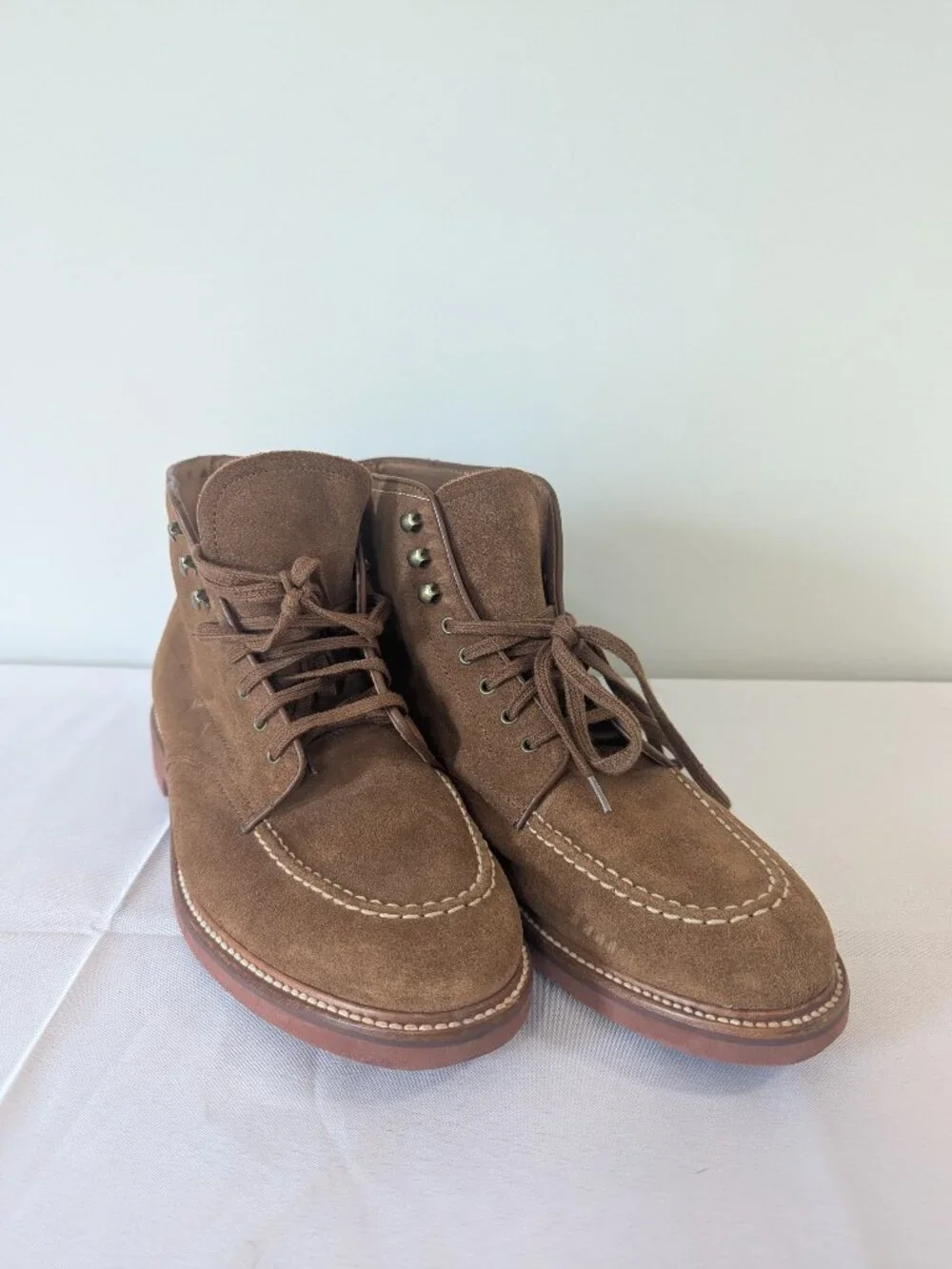 J. Crew Kenton Pacer Camel Suede Leather Boot